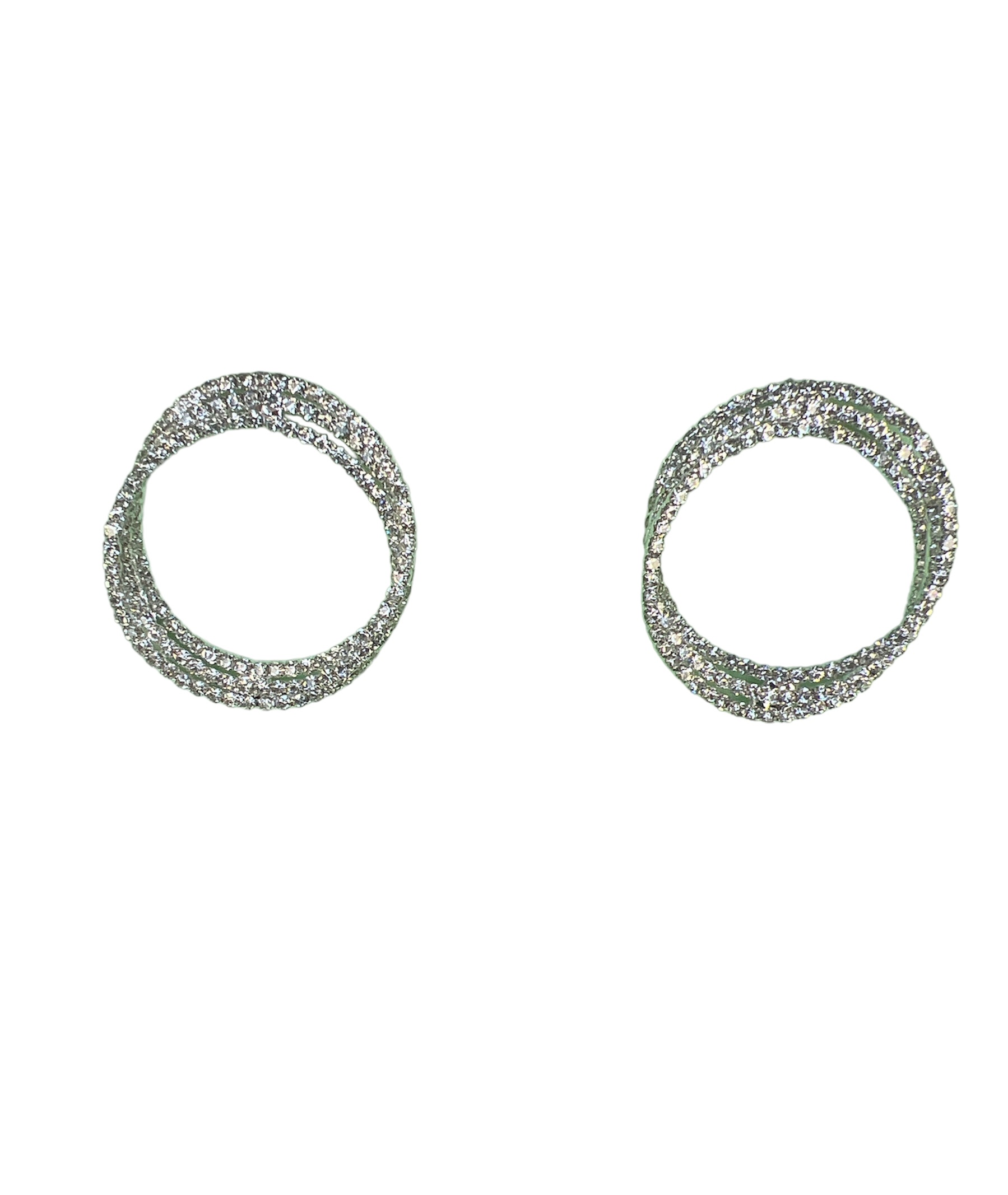 Eternal Sparkle Infinity Earrings